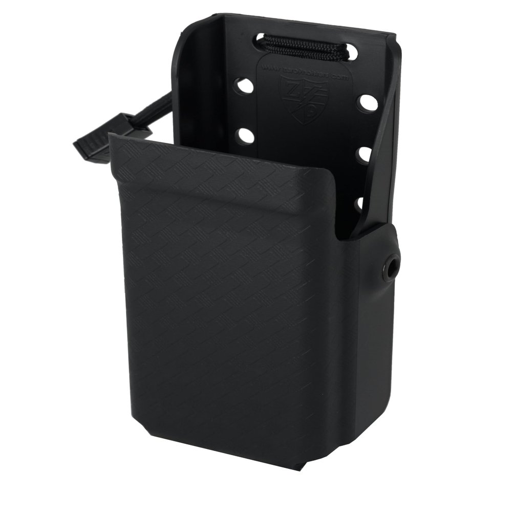 Zero9 Holsters - Model 5004 Portable Radio Case, Compatible with Motorolla XTS3000/XTS5000 and Viking VP400/VP600/VP900 Radios (Black Basket Weave, Molle Lok)