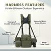 Dale & Company Recon Pro Binocular Harness Chest Pack with Magnetic Closure - Waterproof Bino Harness with Rangefinder Pouch, Cellphone Holder, Lens Cleaner - Perfect Bino Case Hunting, Hiking view 2