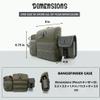 Dale & Company Recon Pro Binocular Harness Chest Pack with Magnetic Closure - Waterproof Bino Harness with Rangefinder Pouch, Cellphone Holder, Lens Cleaner - Perfect Bino Case Hunting, Hiking view 3