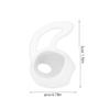 Sosoport 12pcs Silicone Ear Hooks for Skid Earphone Fit for Running Calls Material Easy to Install Family Friends view 2