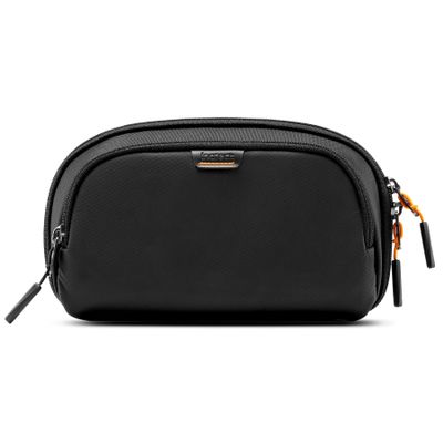 Inateck Electronics Organizer, Water-resistant Travel Cable Organizer, Portable Tech Pouch, Electronics Accessories Carrying Case, Storage Bag for Cable, Cord, Charger, Phone, Earphone, Black