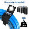 AIRZOE Heavy Duty Storage Cable StrapsRound Pass Tissue Storage Belt,RV AccessoriesSuitable for Cable, Hose, Rope, Garage Storage. 2M+2L+2XL(6 Pack) view 3