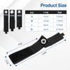 AIRZOE Heavy Duty Storage Cable StrapsRound Pass Tissue Storage Belt,RV AccessoriesSuitable for Cable, Hose, Rope, Garage Storage. 2M+2L+2XL(6 Pack) view 4