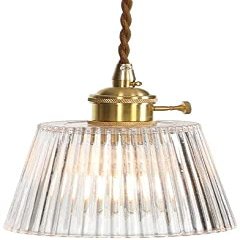 LED Modern Chandelier Lamp, Pendant Lights - Glass Pendant Light - Post Modern Clear Lampshades Light Fitting Compatible with Office Bedroom Coffee Shop Simple bar Lamps Decorate Lighti ,pendant