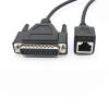 0.98 ft RJ45 to DB25 Male Network Cable - 8P8C to DB25 Debugging Cable for Switch, Routers, Computers (0.3Meter) view 1