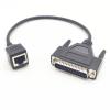 0.98 ft RJ45 to DB25 Male Network Cable - 8P8C to DB25 Debugging Cable for Switch, Routers, Computers (0.3Meter) view 4