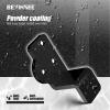 Bevinsee Subwoofer Bracket Compatible with Jeep Wrangler JK Accessories 2007-2010 Subwoofer Car Speaker Mounting Bracket view 3