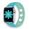 Sleep and Stress Relief Watch Band  Aqua Silicone Acupressure Wristband for Focus, Relaxation, and Mood Support  Compatible Replacement for Apple Watch (Small 42/49) view 1