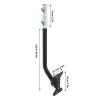 Adjustable Link Mounting Kit, Link Long Wall Mount,Universal Outdoor Link Roof Mount for Antenna & Weather Station - Easy Installation, Solid Structure view 2