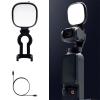 Coyktonty OSMO Pocket 3 Small Auxiliary Light, LED Video Light Auxiliary Lighting Filming Light 180 mAh Rechargeable for DJI Pocket 3 view 2