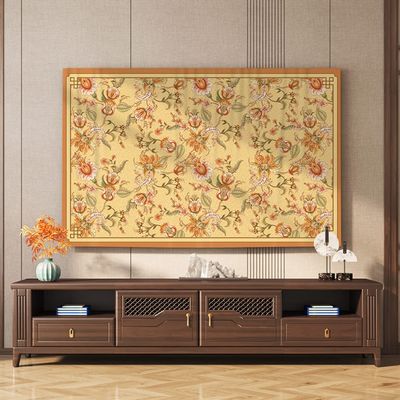 GSGC TV Cover TV Display Protector Indoor High-end TV Dust Cover Living Room Decoration LED/LCD Monitor Screen Protective Cover Universal Dustproof and Sun Display Protection Cover