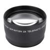 CFTGIW 58MM 2X Magnification Universal Teleconverter Telephoto Lens for Cameras Accessory HD Camera Lens 58MM 2X Magnification Lightweight Optical Glass Universal Teleconverter Telephoto view 1