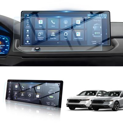 BIBIBO for 2024 Accord Screen Protector for 2023 2024 Honda Accord 12.3 Inch Display, for 2023 Honda Accord Sport Hybrid EX-L Hybrid Sport-L Hybrid Touring Hybrid Radio Screen Protector, HD 9H Scratch