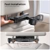 Aomiker iPad Holder Car Headrest - [Stretchable Arm] 2025 Adjustable Tablet Mount for Car Backseat, Travel Road Trip Essentials for Kids, for iPad Pro, Air, Mini, Samsung Tab, 4.7-11 Device - Black view 4