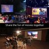 Projection Portable Screen 100inch /120inch 16:9 Foldable Front Rear for Movie Game Home Theater (Size : 100 inch) view 2