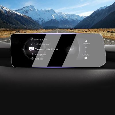 LUWU for 2024 Mazda 3 Mazda CX30 Screen Protector 10.25 Inch 2025 Mazda 3 Mazda CX30 Accessories 2024 Mazda 3 Mazda CX 30 Screen Protector Anti-Glare 2025 CX-30 Touchscreen Protective Film (w/o hole)