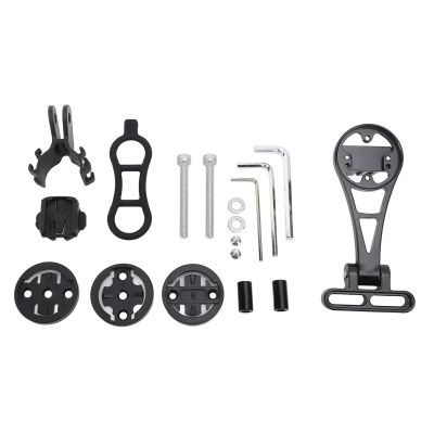 RiToEasysports Computer Holder, Aluminum Alloy Out Front Bracket Integrated Handlebar Stem Road Computer Mount Adapter for Series