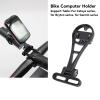 RiToEasysports Computer Holder, Aluminum Alloy Out Front Bracket Integrated Handlebar Stem Road Computer Mount Adapter for Series view 3