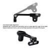 RiToEasysports Computer Holder, Aluminum Alloy Out Front Bracket Integrated Handlebar Stem Road Computer Mount Adapter for Series view 4