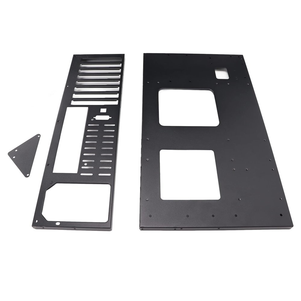 Gaming Computer Open Chassis Kit, Case Rack for Motherboards Widely Body Heat Dissipation Design Open Chassis Mining Machine Within 305x245mm Replacement for MK 01