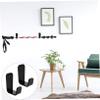 BESPORTBLE 4sets Multipurpose Ski Pole and Hockey Stick -Mounted Storage for Fishing Rods Golf and Trekking Poles Hanger for Efficient Space Management view 3
