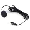 CFTGIW Black 3.5mm External Microphone Clip On Mic + Adapter Cable for 3 3+ External Microphone for 3.5mm Clipon Microphone with Adapter Cable Mini Condenser Lavalier M view 4
