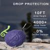 2Pack Devi Fruit for AirPods 3 Case Cute 2021, Cute 3D Cartoon Silicone for Devil Fruit Cover Accessories for AirPods 3st Generation Case for Boy Girl with Cleaning Pen(Purple&Red Yellow Devil Fruit) view 3