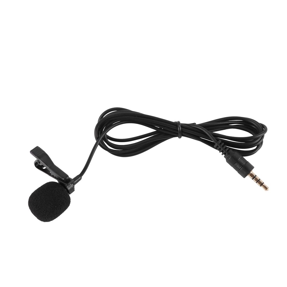 Pasuihcay 3.5 mm Computer Clip-on Mini Microphone