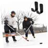 BESPORTBLE 6sets Ski Pole Holder Wall Mount Rack for Fishing Rods Hockey Sticks and Storage for Home Organization view 4