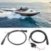 CFTGIW Marine for NMEA 2000 Starter Kit 1m Power Cable with Male Female Terminator T Connector for Lowrance Networks view 4