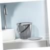 Plastic Water Bucket with Handle and Lid 23l Large Capacity view 4