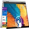 HP Envy x360 2-in-1 14" FHD Touchscreen Laptop, Intel Core i7-1335U Processor, 16GB RAM 1TB SSD, Wi-Fi 6E, Bluetooth 5, Backlit Keyboard, Fingerprint reader, Micro SD Reader, Windows 11 Home, Silver view 1