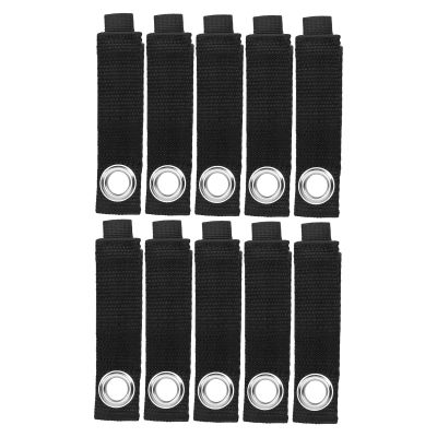 10 Pcs Storage Straps, Hook Loop Extension Cord Storage Holder Organizer Wrap Keeper, Hook and Loop Extension Cord Organizer Hanger, Cord Keeper, Cable Straps(S)
