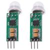 Ganasome 2Pcs HC-SR505 Mini Infrared PIR Human Motion Detection Sensor Module for Arduino Projects view 1