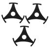 OSALADI 3pcs Triangle Vinyl Record Adapter for Turntables Center Hole Player Accessory for and High-Strength Design Performance and Use view 1