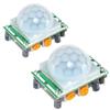 Ganasome 2pcs HC-SR501 Human Body Infrared PIR Motion Detector Sensor Module view 1