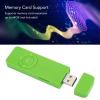 CFTGIW MP3 Player Lossless Sound Support Up to 64GB Mini Music Player for Students Running Travel Green MP3 Player,USB MP3 Player Student MP3 Player Kids Lossless Sound Plug in (Green) view 3