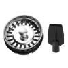 MUNEFE Kitchen Sink Strainer, Food Waste Disposer Filter, Stainless Steel Sink Stopper for Resist Rinder Shredder Part view 1