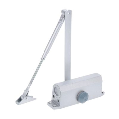 ISKADO DC Motor Automatic Door Closers Security Adjustable Closing/Latching Speed Aluminium Left and Right Hand Doors 25-45Kg 900mm Reliable