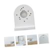 OSALADI 2pcs Outdoor Camera Mount Bracket Abs Wall Holder for Security Cameras Easy Installation Shape Design for Use Compatible Various Models view 2