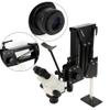 BFDIEEM Jewelry Microscope and Spring Bracket,270 Multi-Directional Micro Inlaid Mirror Stereo Zoom Microscope and Micro Inlaid Microscope Micro-Setting Jewelry Tool view 2