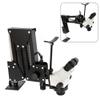 BFDIEEM Jewelry Microscope and Spring Bracket,270 Multi-Directional Micro Inlaid Mirror Stereo Zoom Microscope and Micro Inlaid Microscope Micro-Setting Jewelry Tool view 4