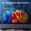 Yinker 8K HDMI Splitter 1 in 4 Out, 8K@60Hz 4K@120Hz HDMI Splitter 1x4 for Duplicate/Mirror Only, Support EDID, HDCP2.3, 40G Bandwidth view 2