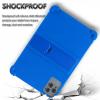ATOOZ for ROWT 10.1 inch Tablet Case,Soft Silicone Case for ROWT A10/Aiprotablet C20e/ZONKO D115/MB1001 10.1 inch Tablet with Stand (Blue) view 3