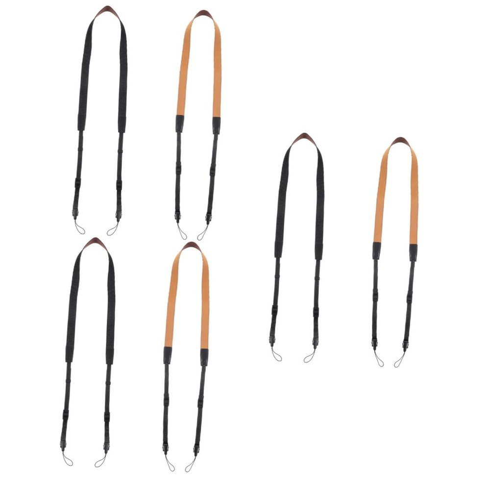 OSALADI 6pcs Fashionable Camera Straps Shoulder Camera Wrist Strap Lanyard for Photographers