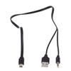 Pasuihcay 3.5mm Aux USB2.0 Male Mini 5 Pin USB Portable Speaker Audio Cable view 1