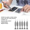 UPQRSG 6Pcs Precision Screwdriver Set, Professional Phone Repair Screwdriver, Aluminium Alloy High Hardness Antiwear Magnetic Screwdriver Set for Mobile Phone, Smartphone, Game Console, PC, Tablet view 2