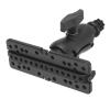 Fish Finder Mount Base, Universal 360 Degree Swivel Fishfinder Mounting Plate, Electronic Fish Finder Holder for Marine Boat Kayak Pontoon Canoe Helix Garmin Hex Base view 1