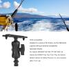 Fish Finder Mount Base, Universal 360 Degree Swivel Fishfinder Mounting Plate, Electronic Fish Finder Holder for Marine Boat Kayak Pontoon Canoe Helix Garmin Hex Base view 3