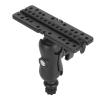 Fish Finder Mount Base, Universal 360 Degree Swivel Fishfinder Mounting Plate, Electronic Fish Finder Holder for Marine Boat Kayak Pontoon Canoe Helix Garmin Hex Base view 4